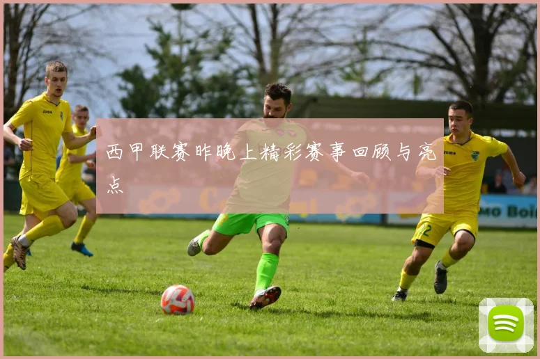 西甲联赛昨晚上精彩赛事回顾与亮点